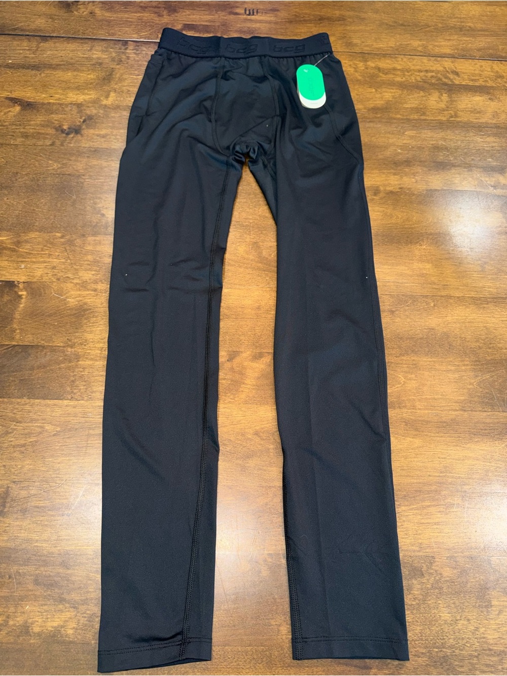 bcg Black Men's Performance Compression Pants